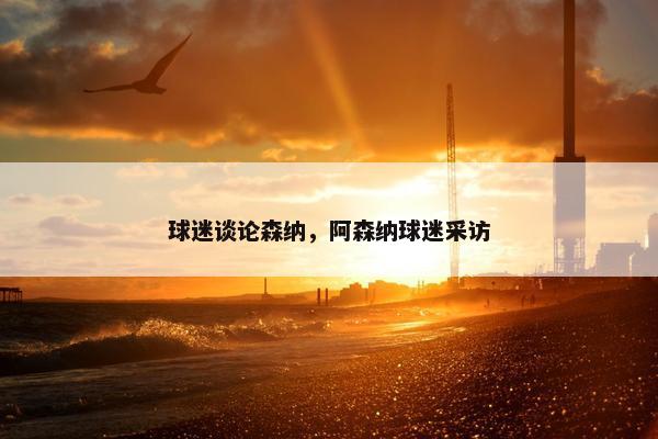 球迷谈论森纳，阿森纳球迷采访