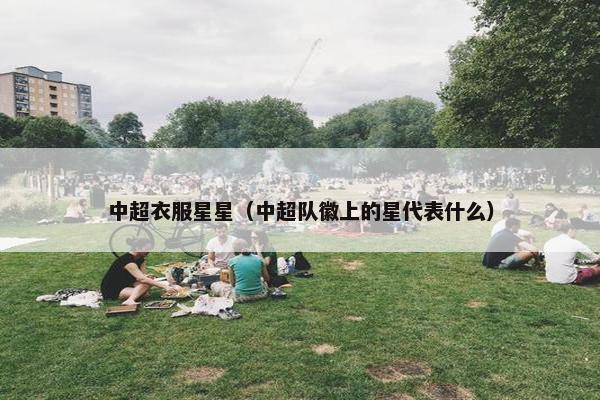中超衣服星星（中超队徽上的星代表什么）