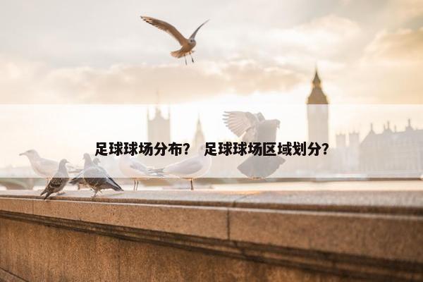 足球球场分布？ 足球球场区域划分？