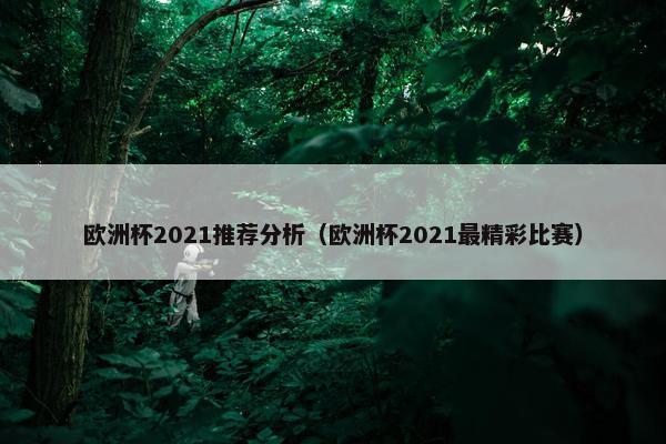 欧洲杯2021推荐分析（欧洲杯2021最精彩比赛）