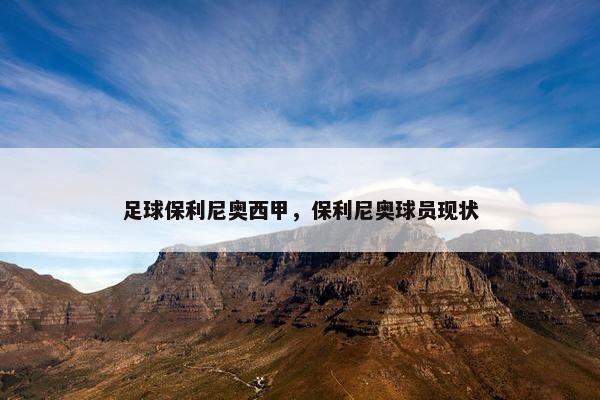 足球保利尼奥西甲，保利尼奥球员现状