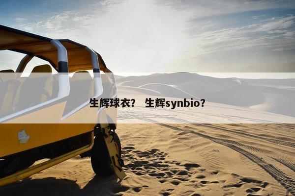 生辉球衣？ 生辉synbio？