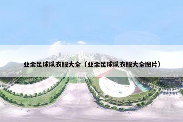 业余足球队衣服大全（业余足球队衣服大全图片）