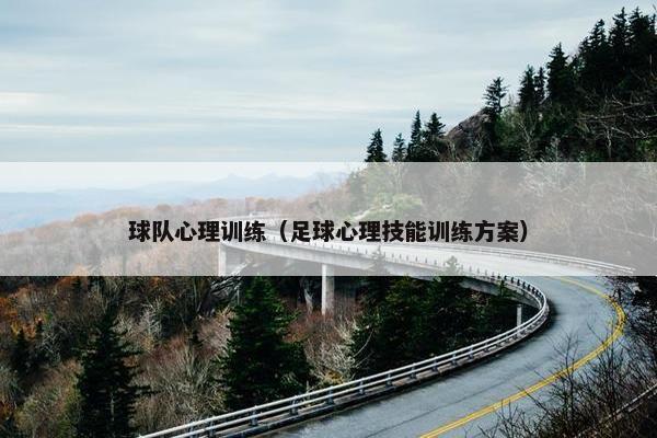球队心理训练（足球心理技能训练方案）