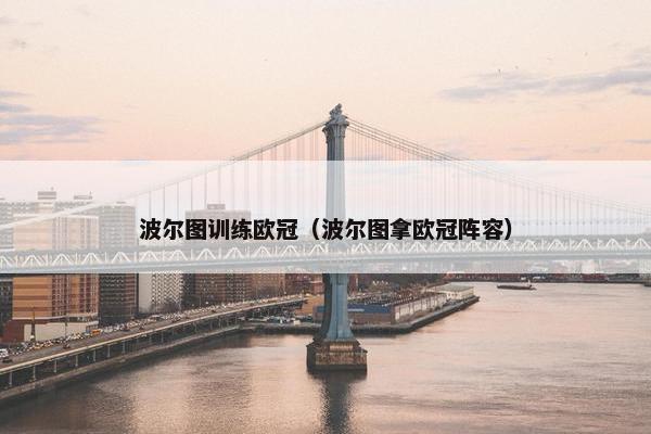 波尔图训练欧冠（波尔图拿欧冠阵容）