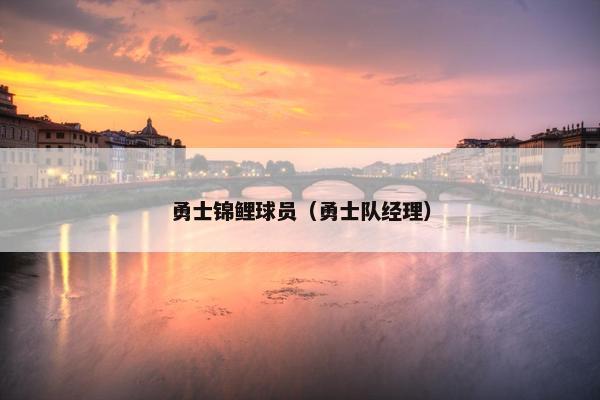 勇士锦鲤球员（勇士队经理）