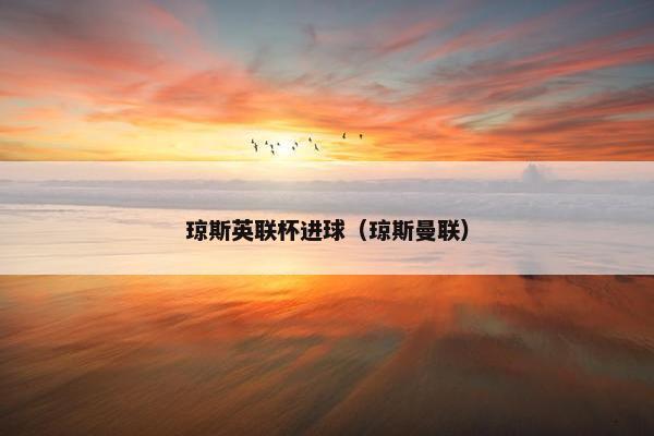 琼斯英联杯进球（琼斯曼联）