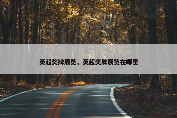 英超奖牌展览，英超奖牌展览在哪里