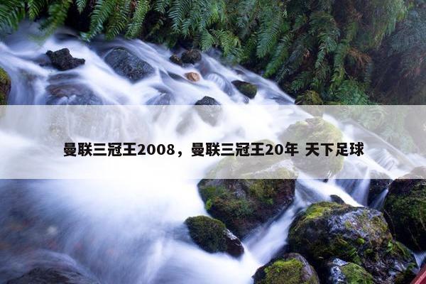 曼联三冠王2008，曼联三冠王20年 天下足球