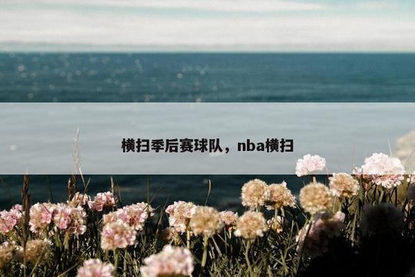 横扫季后赛球队，nba横扫