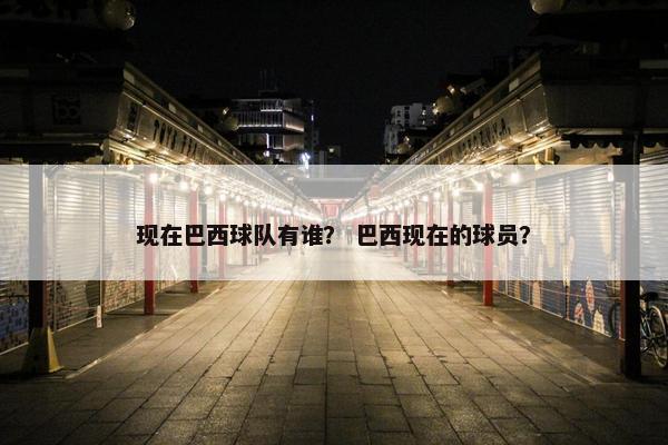 现在巴西球队有谁？ 巴西现在的球员？