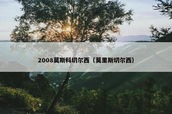 2008莫斯科切尔西（莫里斯切尔西）