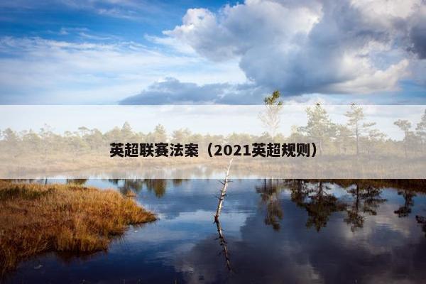 英超联赛法案（2021英超规则）