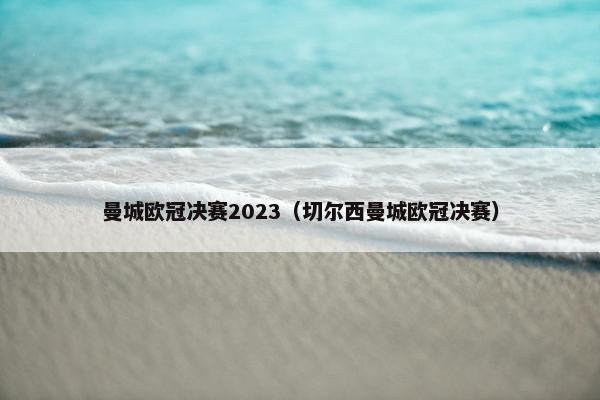 曼城欧冠决赛2023（切尔西曼城欧冠决赛）