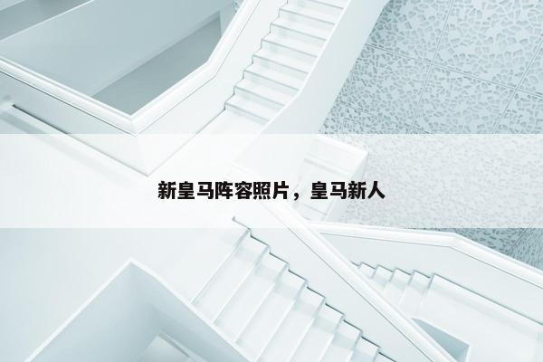 新皇马阵容照片，皇马新人