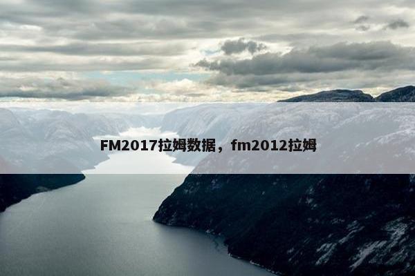 FM2017拉姆数据，fm2012拉姆