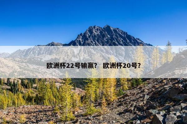 欧洲杯22号输赢？ 欧洲杯20号？
