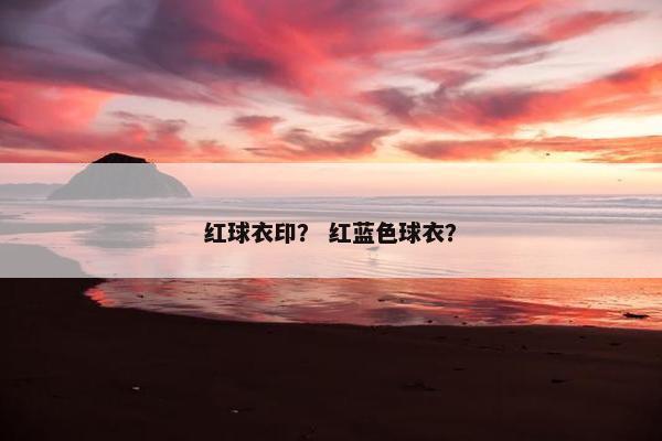 红球衣印？ 红蓝色球衣？