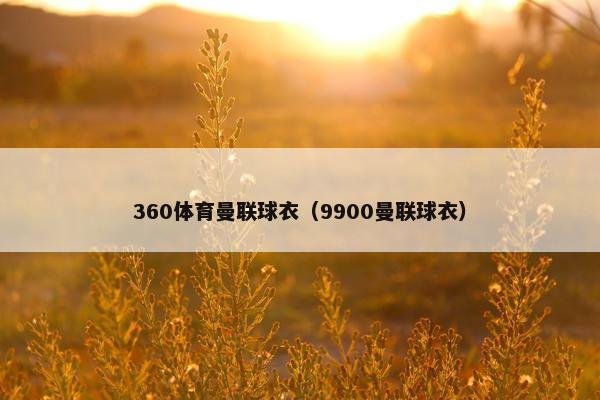 360体育曼联球衣（9900曼联球衣）