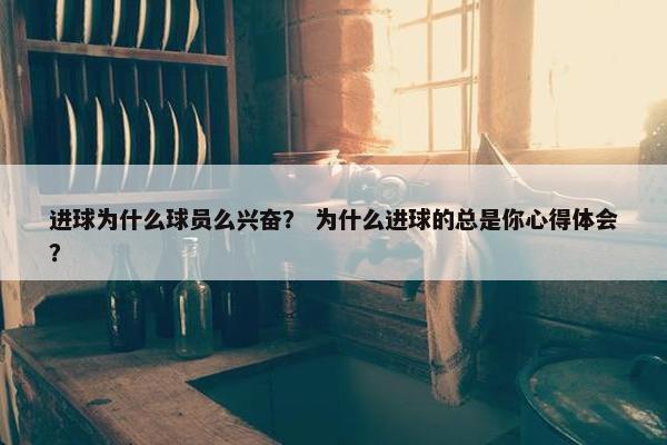进球为什么球员么兴奋？ 为什么进球的总是你心得体会？