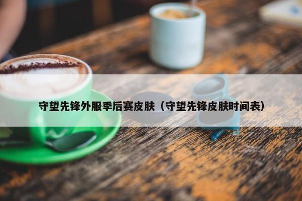 守望先锋外服季后赛皮肤（守望先锋皮肤时间表）