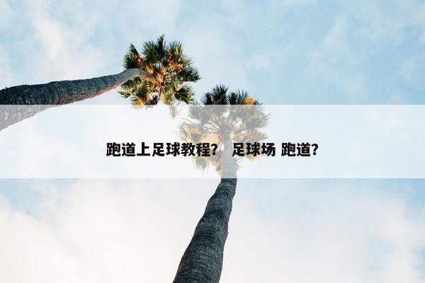 跑道上足球教程？ 足球场 跑道？