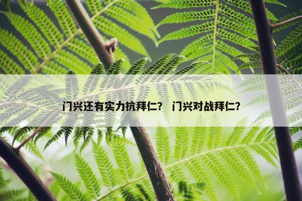 门兴还有实力抗拜仁？ 门兴对战拜仁？