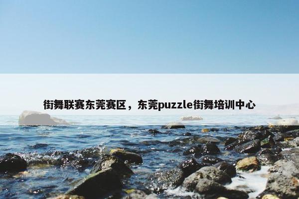 街舞联赛东莞赛区,东莞puzzle街舞培训中心 街舞联赛东莞赛区,东莞puzzle街舞培训中心