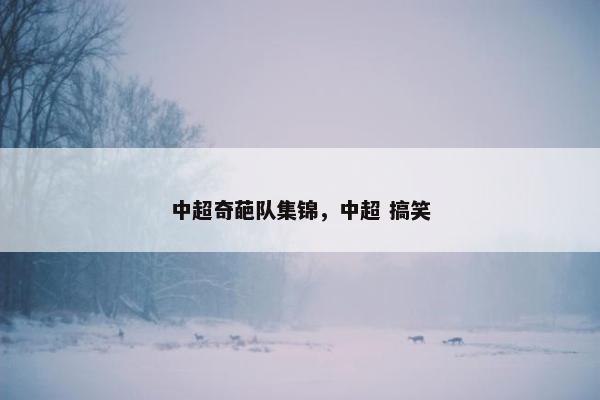 中超奇葩队集锦，中超 搞笑