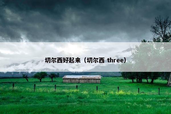 切尔西好起来（切尔西 three）
