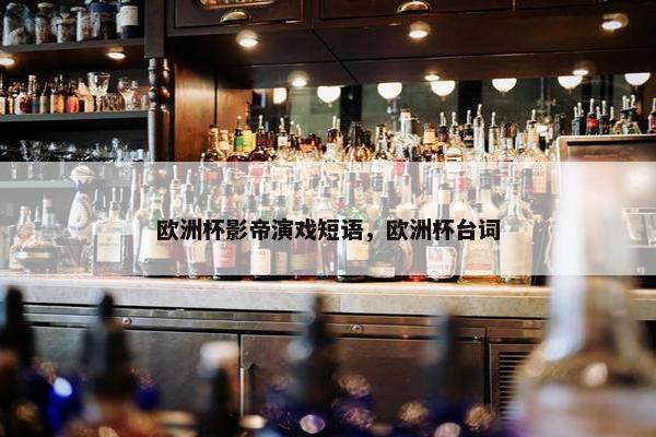 欧洲杯影帝演戏短语，欧洲杯台词
