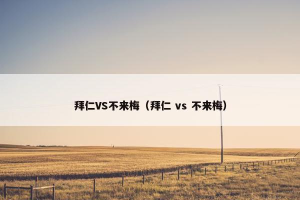 拜仁VS不来梅（拜仁 vs 不来梅）