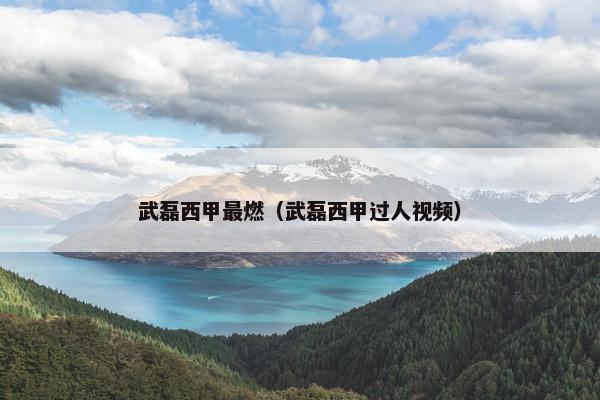 武磊西甲最燃（武磊西甲过人视频）