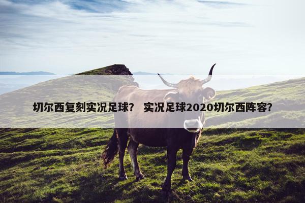 切尔西复刻实况足球？ 实况足球2020切尔西阵容？