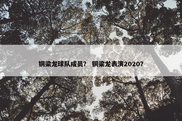 铜梁龙球队成员？ 铜梁龙表演2020？