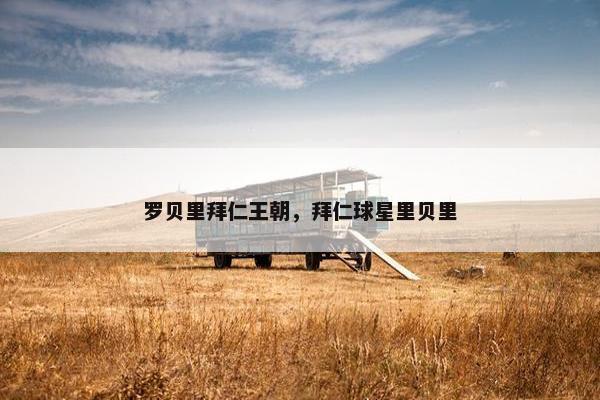 罗贝里拜仁王朝，拜仁球星里贝里