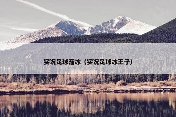 实况足球溜冰（实况足球冰王子）