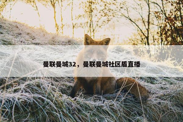 曼联曼城32，曼联曼城社区盾直播