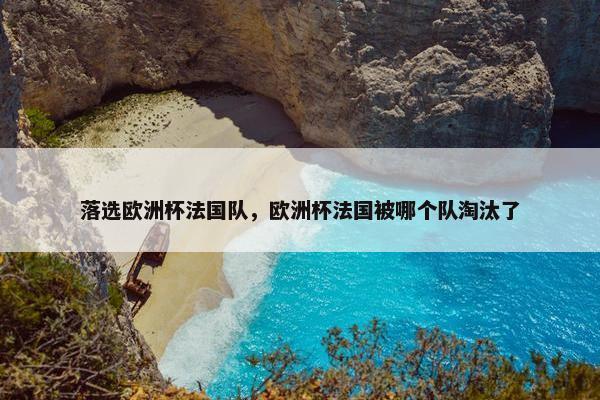 落选欧洲杯法国队，欧洲杯法国被哪个队淘汰了