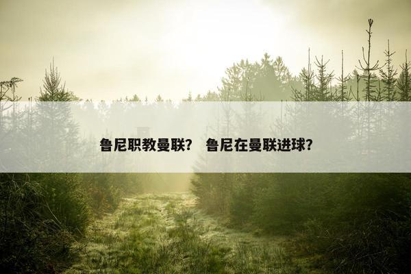 鲁尼职教曼联？ 鲁尼在曼联进球？