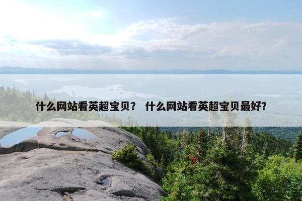 什么网站看英超宝贝？ 什么网站看英超宝贝最好？