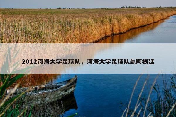 2012河海大学足球队，河海大学足球队赢阿根廷