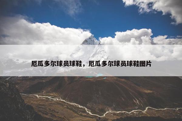 厄瓜多尔球员球鞋，厄瓜多尔球员球鞋图片