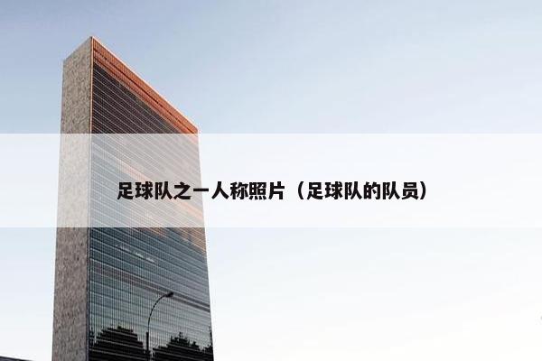 足球队之一人称照片（足球队的队员）
