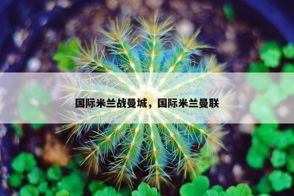 国际米兰战曼城，国际米兰曼联