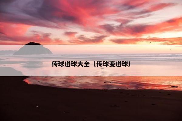 传球进球大全（传球变进球）