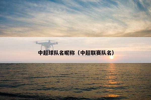中超球队名昵称（中超联赛队名）