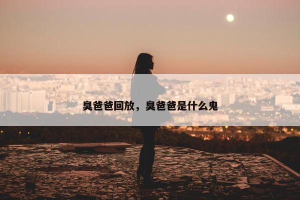 臭爸爸回放，臭爸爸是什么鬼