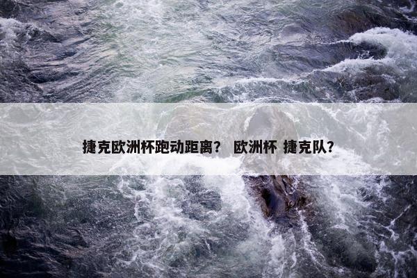 捷克欧洲杯跑动距离？ 欧洲杯 捷克队？