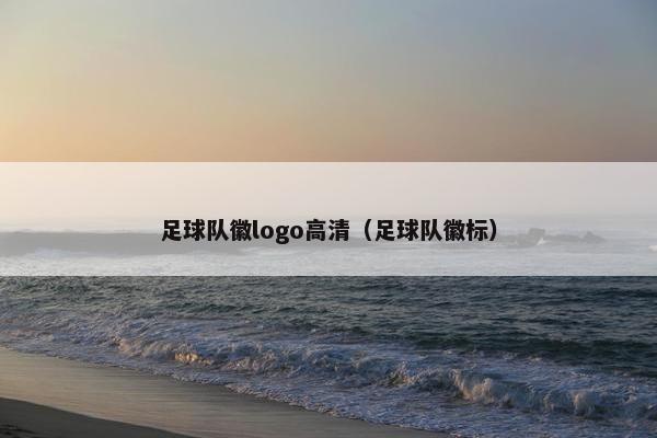 足球队徽logo高清（足球队徽标）